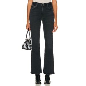 Agolde Nico Black Bootcut Women's Jeans